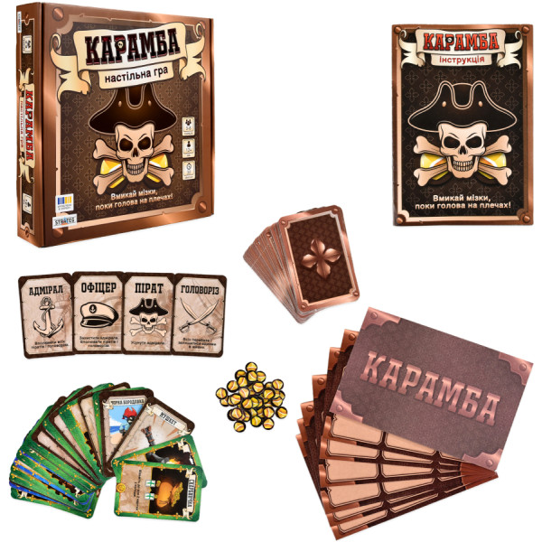 Фото - Настільна гра (12+) Strateg Карамба укр (30336)