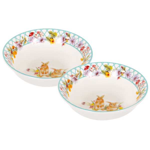 Фото - Набір салатників Lefard Funny bunny 16х5,5 см 2 шт. (985-178)
