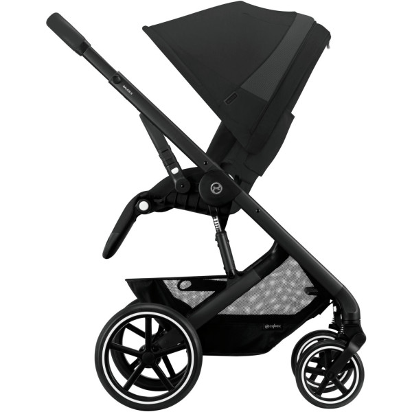 Фото - Коляска прогулочная Cybex Balios S Lux BLK Moon Black c бампером