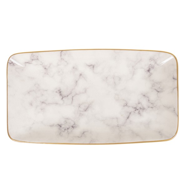 Фото - Блюдо Alba ceramic Marble 10х17 см, 14,5х25 см, 17х30 см (769-027)