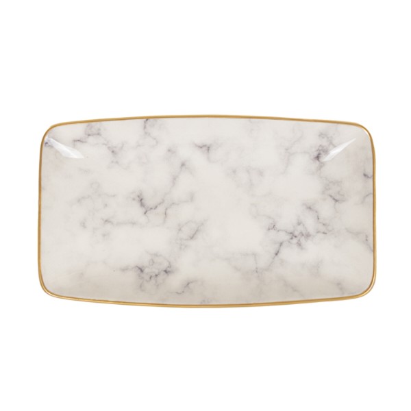 Фото - Блюдо Alba ceramic Marble 10х17 см, 14,5х25 см, 17х30 см (769-027)