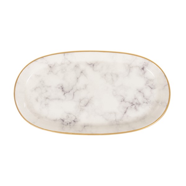 Фото - Блюдо Alba ceramic Marble 10х17 см, 14,5х25 см, 17х30 см (769-028)