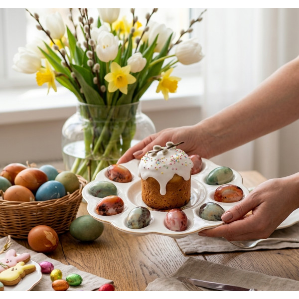 Фото - Блюдо Lefard Easter time 25 см (985-187)