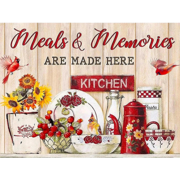 Фото - Алмазний живопис Strateg Кулінарні спогади 30х40 см (HEG87080)