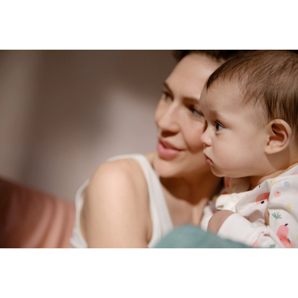 Фото - Бутылочка для кормления Philips Avent ночная Natural Естественный поток, 260 мл + Соска Ultra Soft 0-6 мес. (SCD838/17)