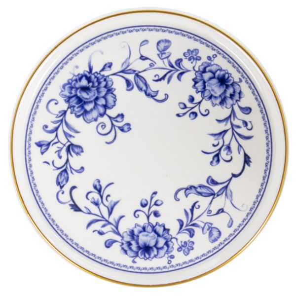 Фото - Тарелка обеденная Lefard Blue Rose 21 см (769-081)