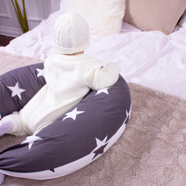 Фото - Подушка для кормления MirSon №8321 Print Line 17-0030 Berto Бязь 30х170х20 см (2200006200468)