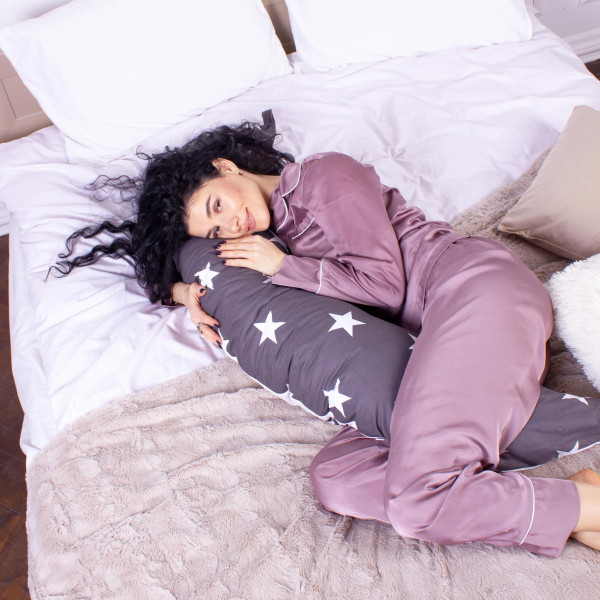 Фото - Подушка для кормления MirSon №8321 Print Line 17-0030 Berto Бязь 30х170х20 см (2200006200468)