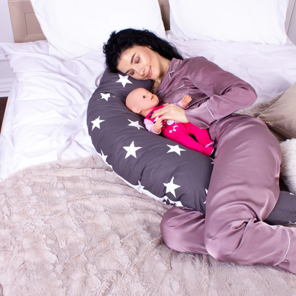 Фото - Подушка для кормления MirSon №8321 Print Line 17-0030 Berto Бязь 30х170х20 см (2200006200468)