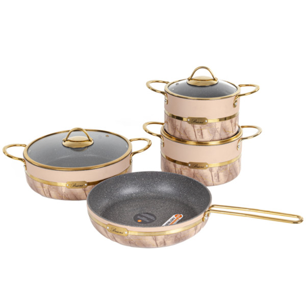 Фото - Набір посуду Brioni Selection Plus Biege 4 пр. (764-073)