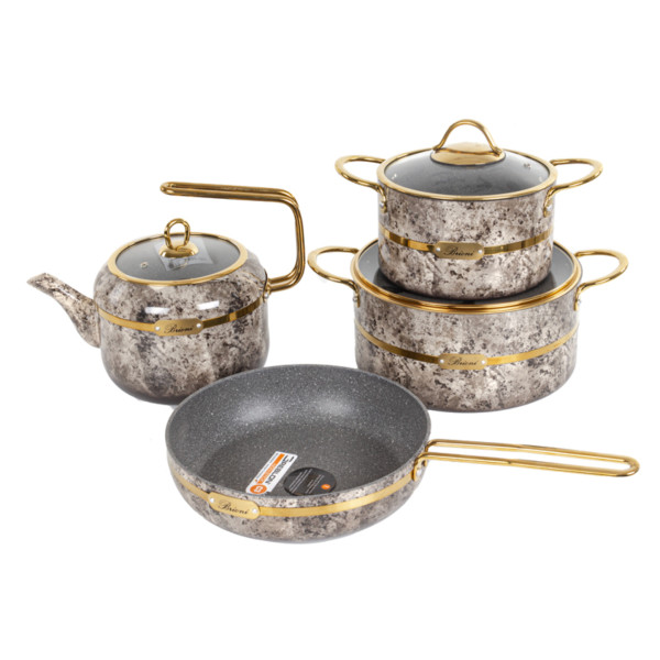 Фото - Набір посуду Brioni Selection Cream 4 пр. (764-075)