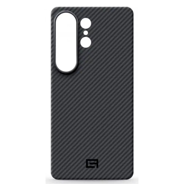 Фото - Чохол для смартфону Armorstandart BlackIcon Aramid Twill MagCase for Samsung S26 Ultra Black (ARM90147)