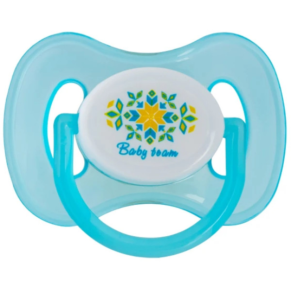 Фото - Симетрична пустушка Baby Team 3220_блакитний