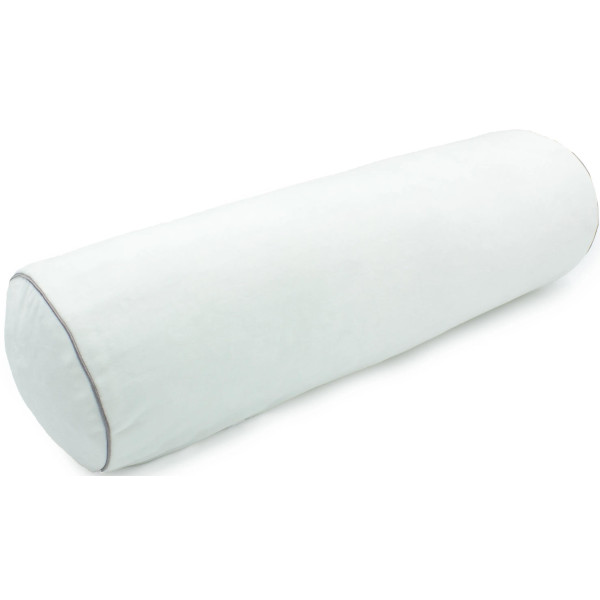 Фото - Подушка валик MirSon №8521 Velvet Line 28-0001 White 50% Memory 15x50 см (2200006340300)