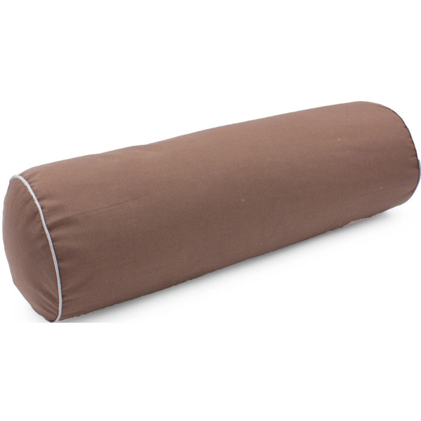 Фото - Подушка валик MirSon №8546 Naturale Line 19-1217 Chocolate Perla 100% Memory 15x50 см (2200006340553)