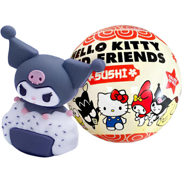 Фото - Игровая фигурка-сюрприз Cool Things Hello Kitty - СУШИ-ПАТИ (в дисп., в ассортименте) (HK027)