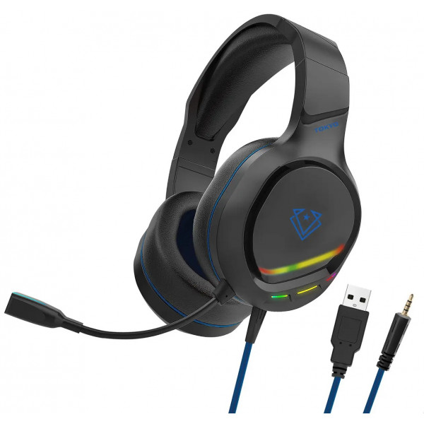 Фото - Гарнитура проводная игровая Vertux Tokyo Blue