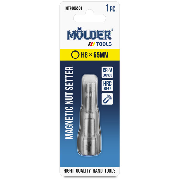 Фото - Бита для отвертки Molder 8x65 мм в блистере (MT7086501)