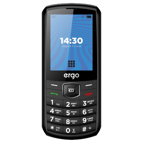 Фото - Мобильный телефон Ergo E285 Dual Sim Black