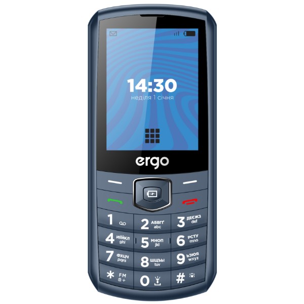 Фото - Мобильный телефон Ergo E285 Dual Sim Blue
