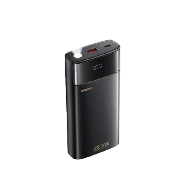 Фото - Батарея мобильная Remax 20+22.5 20000mAh FC-12 Black (6954851253341)