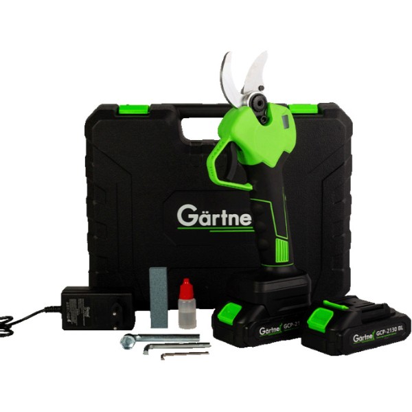 Фото - Секатор акумуляторний Gartner GCP-2130 BL 21В (854455)
