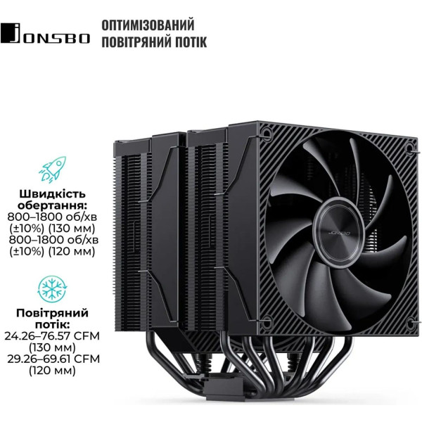 Фото - Процесорний кулер Jonsbo CA90 Black