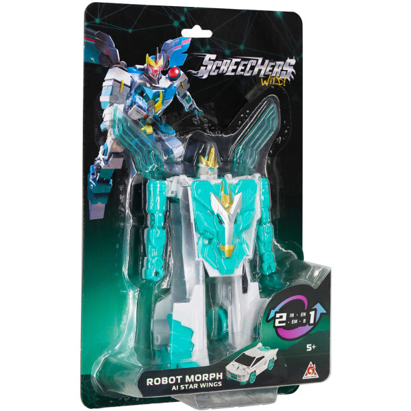Фото - Робот-трансформер Screechers Wild! WILD! S5 - СТАР ВІНГС (KS686153)