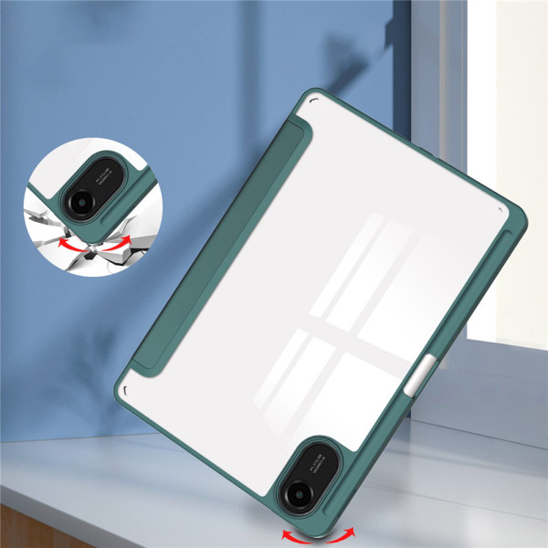 Фото - Чохол для планшета BeCover Soft Edge з кріпленням для стілусу for Xiaomi Redmi Pad 2 11.0" Dark Green (713658)