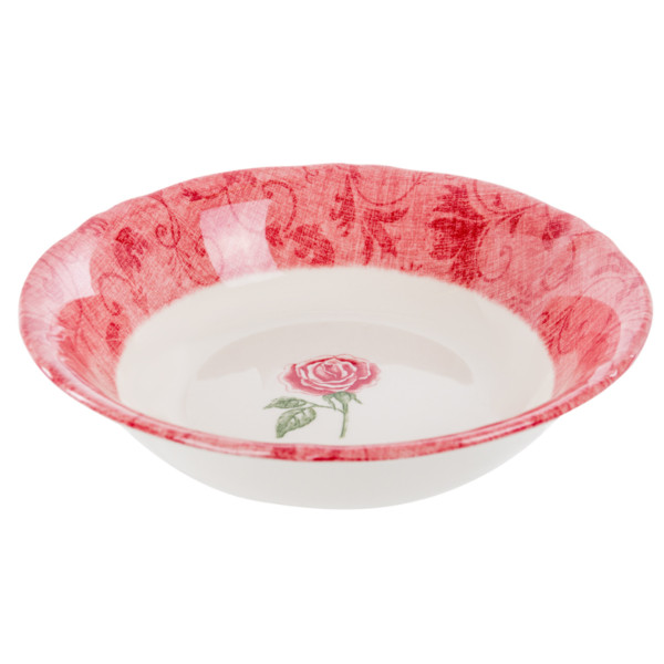 Фото - Салатник Claytan Ceramics Дамаск фловер пінк 24 см (910-080)