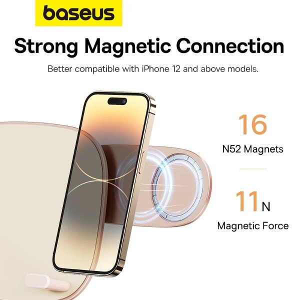 Фото - Підставка для мобільного пристрою Baseus Shell Tablet/Phone 2-in-1 Stand - Floating Gloss (B10451501411-00)