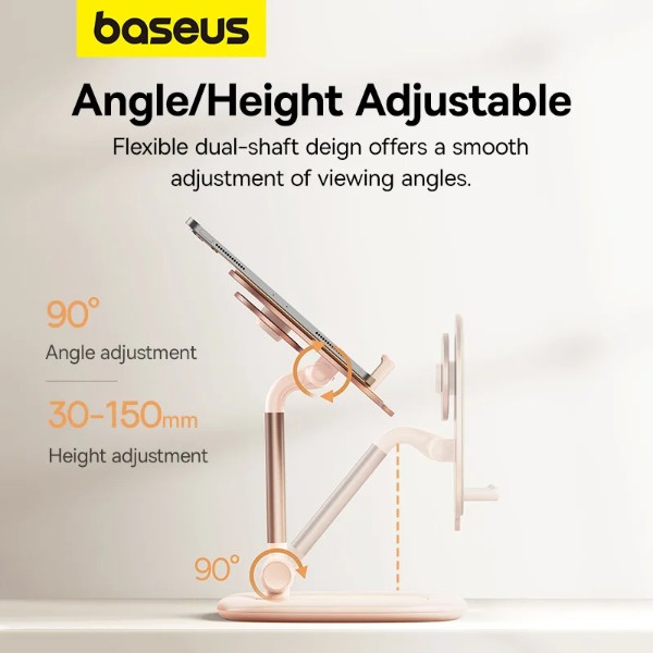 Фото - Підставка для мобільного пристрою Baseus Shell Tablet/Phone 2-in-1 Stand - Floating Gloss (B10451501411-00)