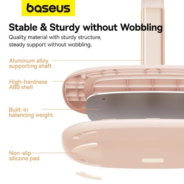 Фото - Підставка для мобільного пристрою Baseus Shell Tablet/Phone 2-in-1 Stand - Floating Gloss (B10451501411-00)