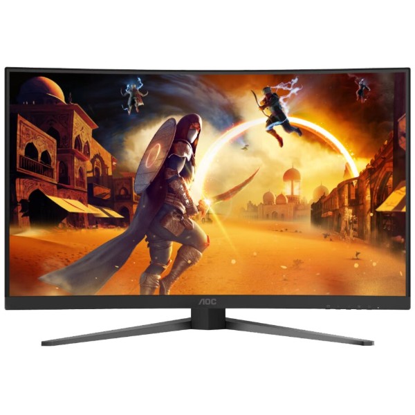 Фото - Монітор ігровий AOC C32G4Z Black/Red