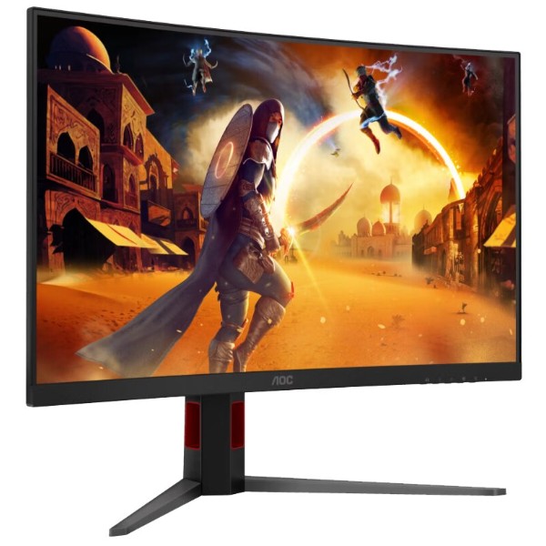 Фото - Монітор ігровий AOC C32G4Z Black/Red