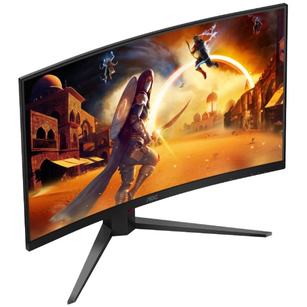 Фото - Монітор ігровий AOC C32G4Z Black/Red