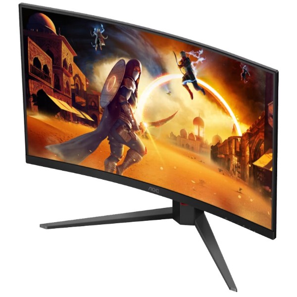 Фото - Монітор ігровий AOC C32G4Z Black/Red