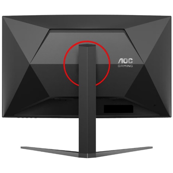 Фото - Монітор ігровий AOC C32G4Z Black/Red