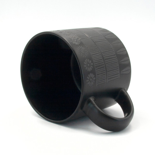 Фото - Чашка Milika Lunetta Ornament Black 470 мл (M0520-GB228-T4009-1A)