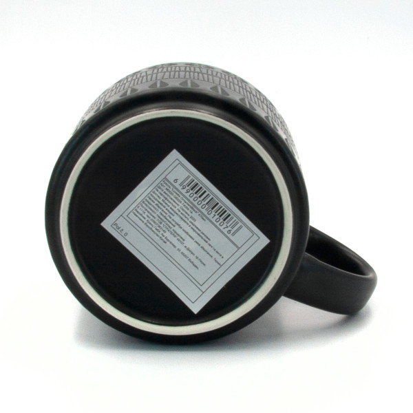 Фото - Чашка Milika Lunetta Ornament Black 470 мл (M0520-GB228-T4009-1A)
