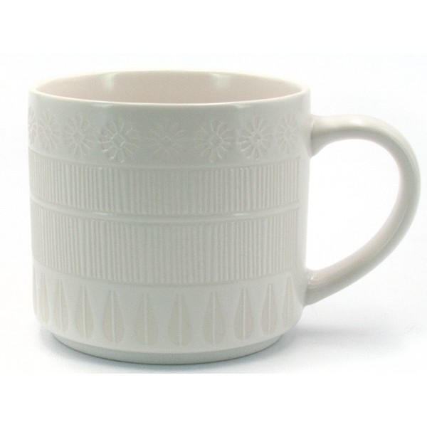 Фото - Чашка Milika Lunetta Ornament White 470 мл (M0520-GB228-T4009-1B)