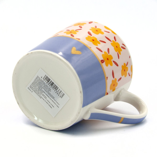 Фото - Чашка Milika FlowerCharm Yellow 400 мл (M0520-RX-N250338FlowerYellow)