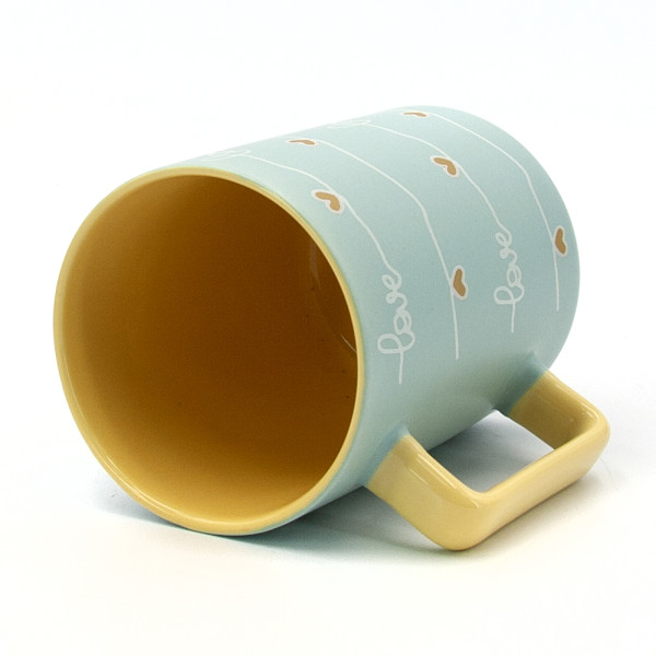 Фото - Чашка Milika Heartbeat Blue 400 мл (M0520-RX-N250519Blue)