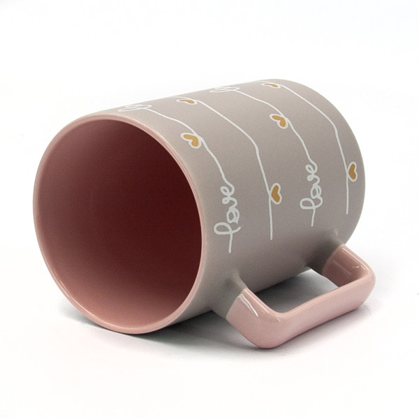 Фото - Чашка Milika Heartbeat Mokko 400 мл (M0520-RX-N250519Mokko)