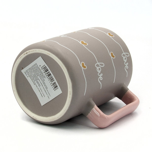 Фото - Чашка Milika Heartbeat Mokko 400 мл (M0520-RX-N250519Mokko)
