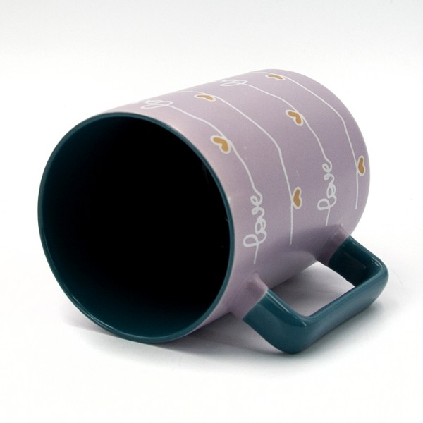 Фото - Чашка Milika Heartbeat Purple 400 мл (M0520-RX-N250519Purple)
