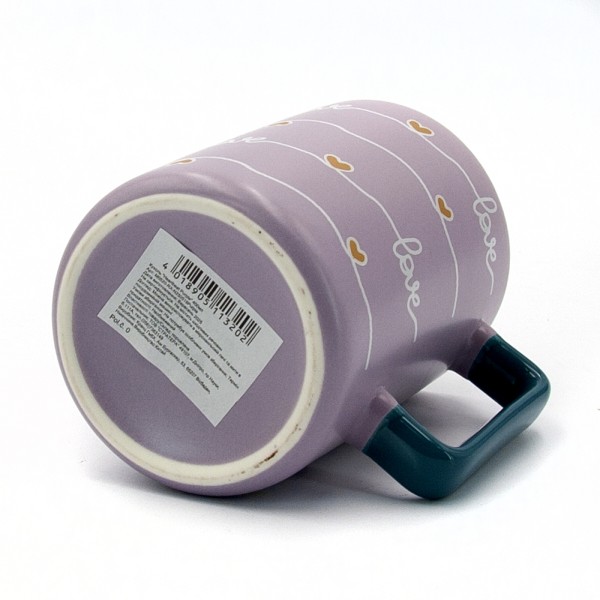 Фото - Чашка Milika Heartbeat Purple 400 мл (M0520-RX-N250519Purple)