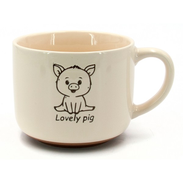 Фото - Чашка Milika Lovely Pig 400 мл (M0520-RX-N250622Pig)