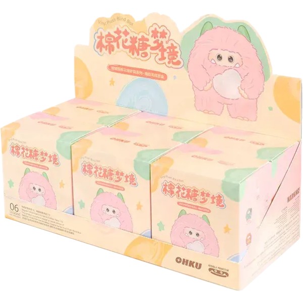 Фото - Колекційна м'яка іграшка 10/10 Toys GIGGLE MONSTER серія Солодкі мрії V1 в асортименті (GM9981021)