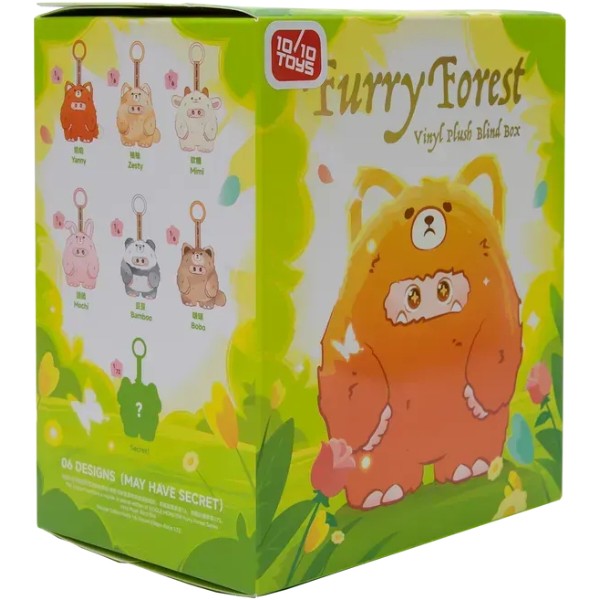 Фото - Колекційна м'яка іграшка 10/10 Toys GIGGLE MONSTER серія Лісові пухнастики V2 в асортименті (GM9981134)